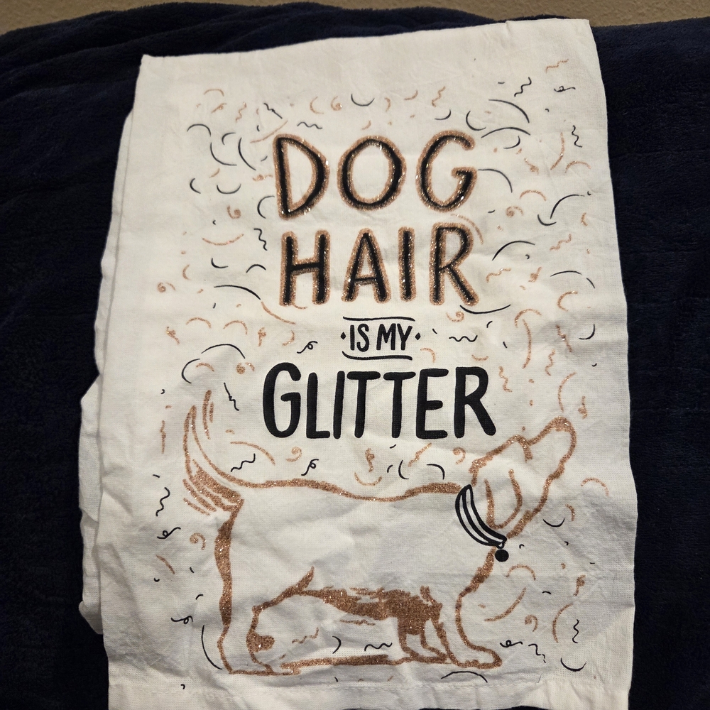 TWO Dog Themed Kitchen Towels NWT - Picture 6 of 8